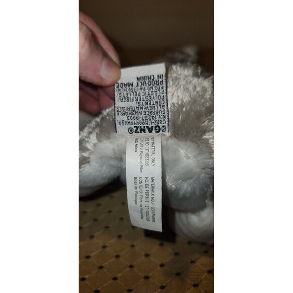 Ganz Webkinz SCHNAUZER DOG Stuffed PLUSH ANIMAL Scottie 9" no code - Picture 9 of 9